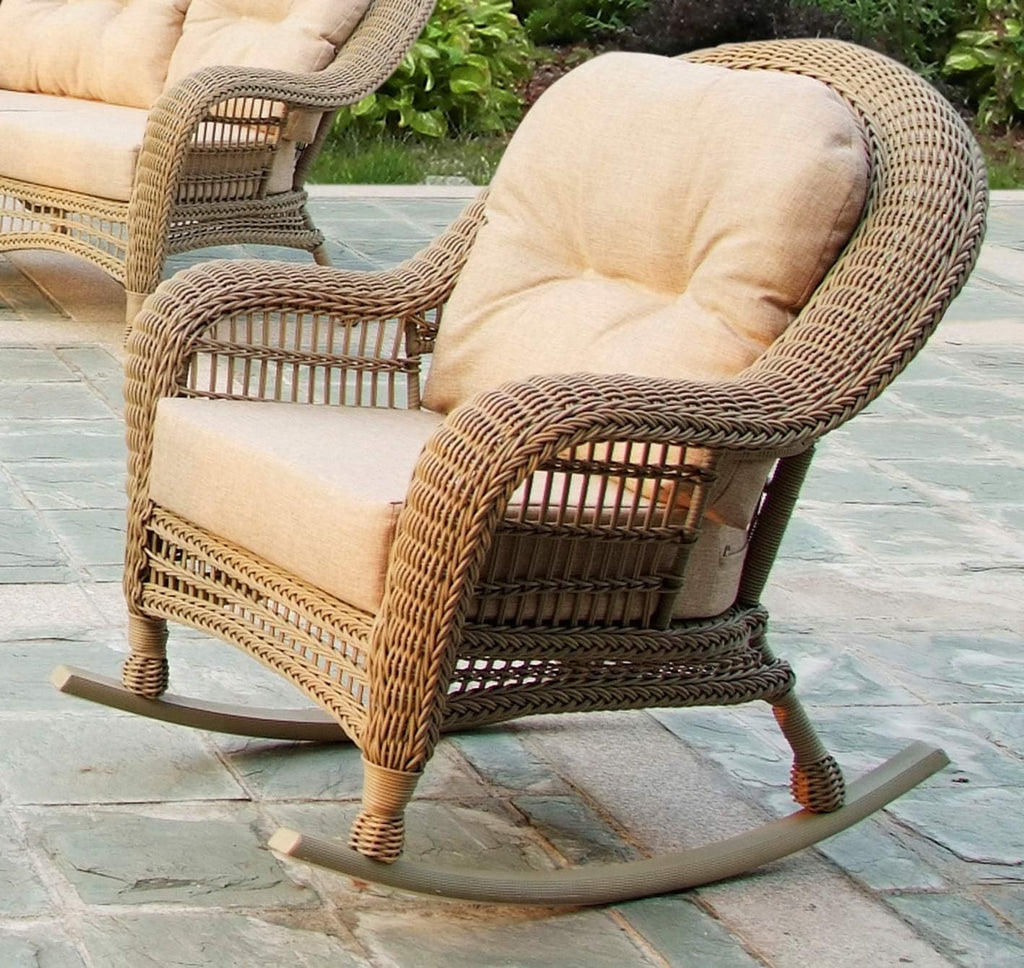 Light Brown 2-PC Outdoor Patio Conversation Chair Set X45464