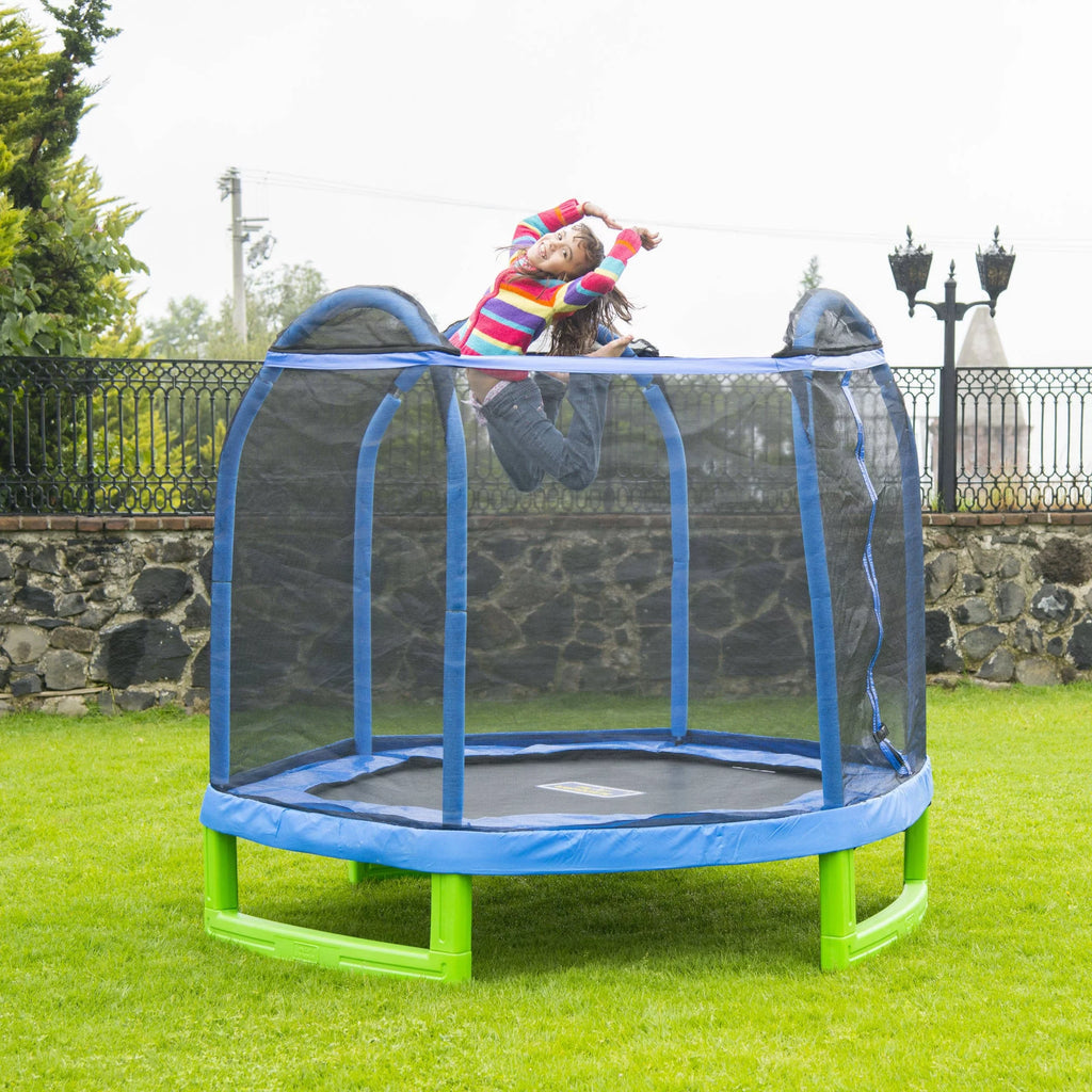 7-Foot Hexagon Trampoline for Kids P9846