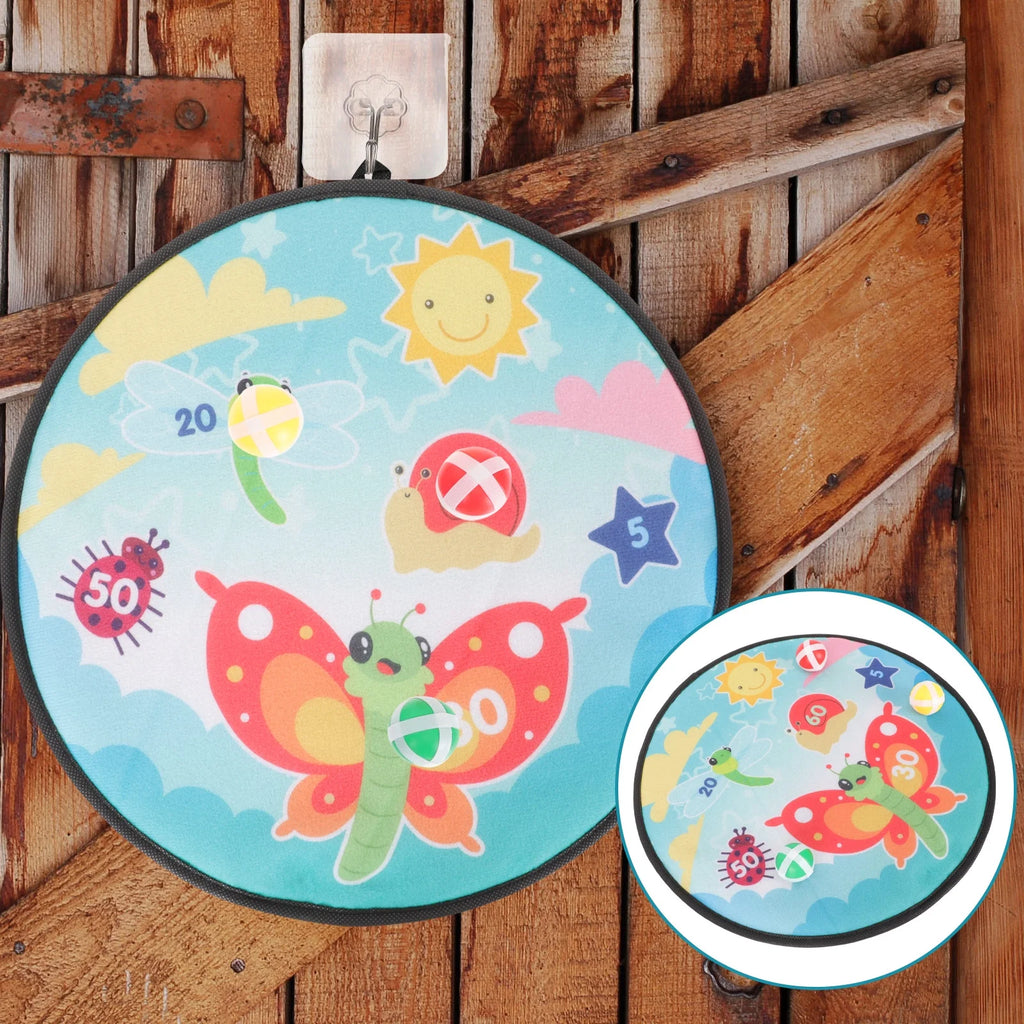 Kids Dart Board with Sticky Balls Toy I193