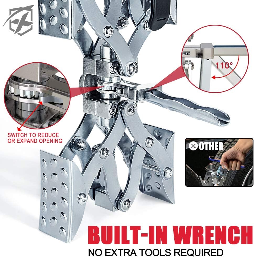 Wheel Stabilizer with Anti-Theft Combination Lock, Pair W643