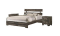 3pc Queen Size Platform Bedroom Set E654