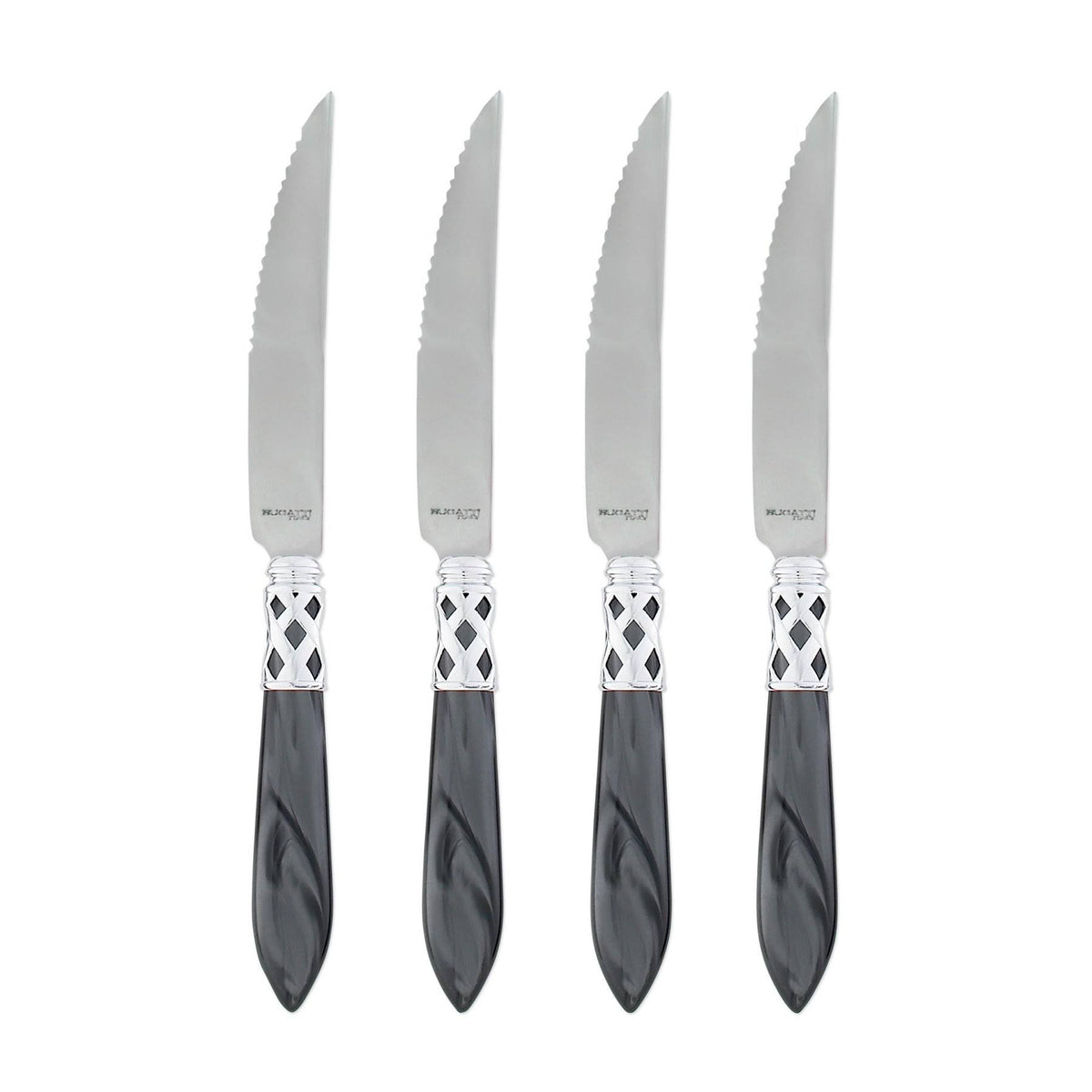 Set of 4 Charcoal Steak Knives K254236