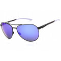 Satin Black Frame Sunglasses R826