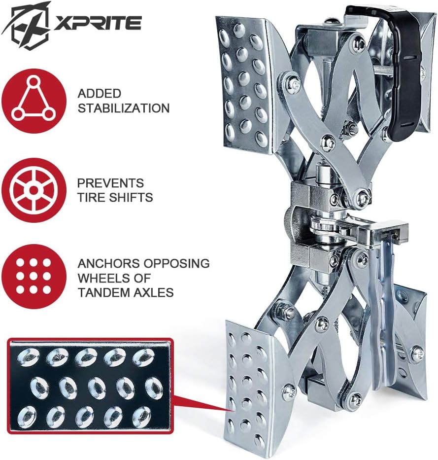 Wheel Stabilizer with Anti-Theft Combination Lock, Pair W643
