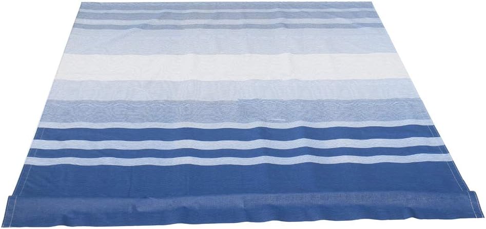20 x 8 Retractable RV Awning Fabric Replacement Blue Stripes T983551