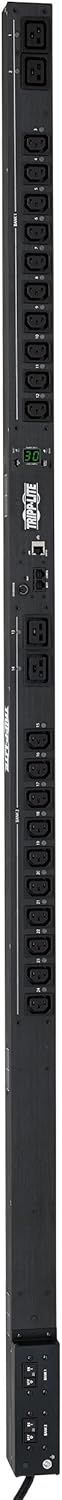 Metered PDU, 30A, 48 Outlets, 208/240V, 0U Vertical Rack-Mount Power P70191