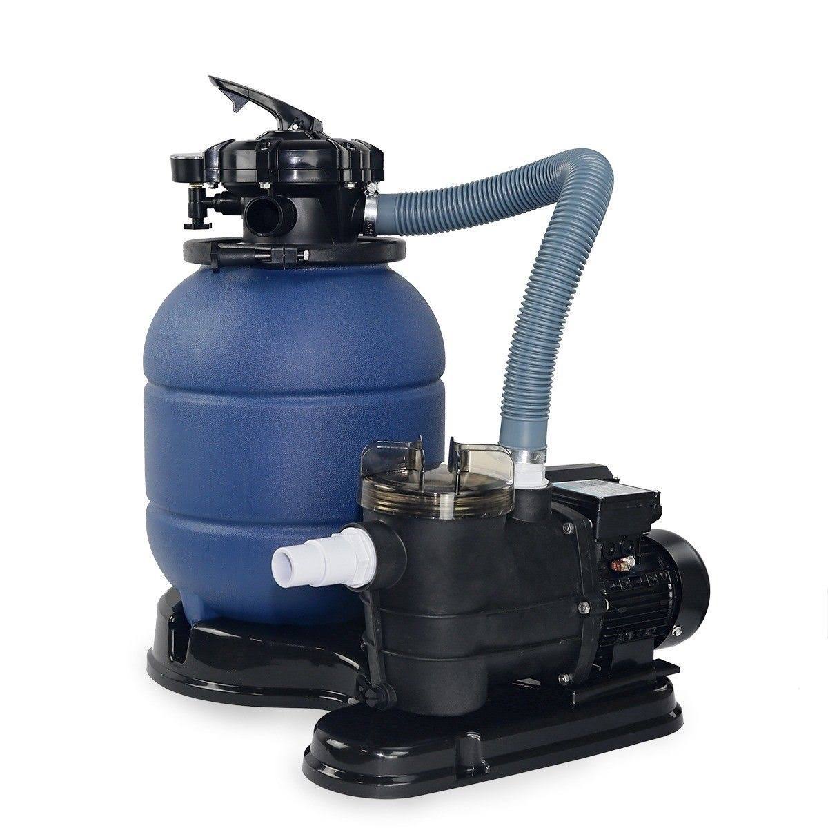 13x22 Sand Filter Above Ground Swimming Pool Pump with 3/4HP Water Pump S919