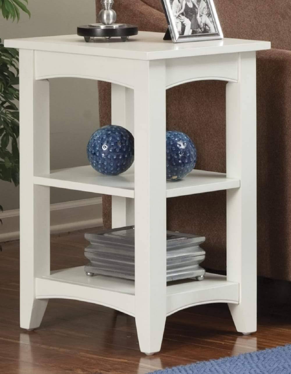 Cherry Shaker 2 Shelf End Table Z864412