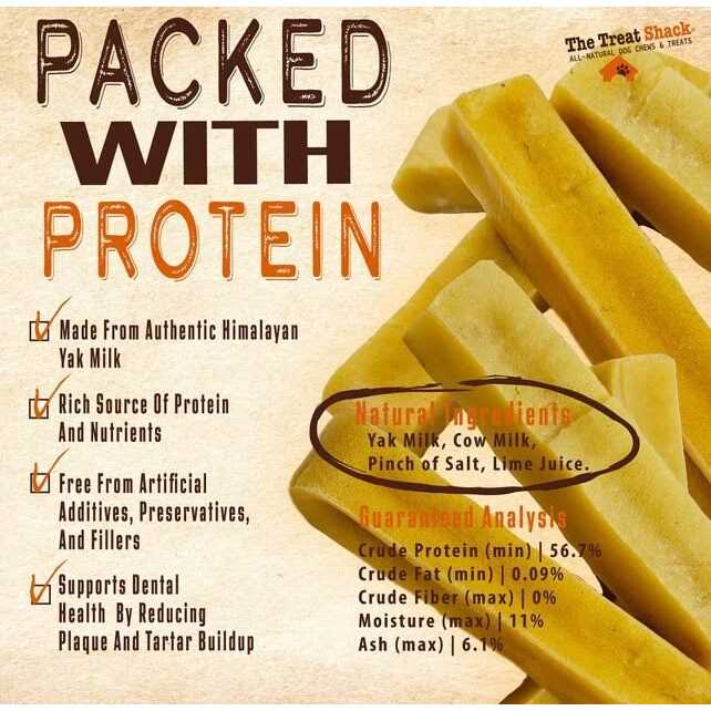 6-7-in Himalayan Yak Cheese Chews Dog Treat S80995