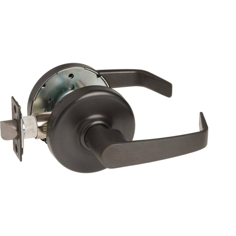 Grade 1 Heavy Duty Passage Lever Set Oil Rubbed Bronze F437