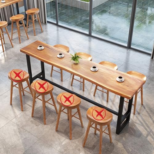 Solid Wood Rectangular Bar Counter Table 160cm long O78922