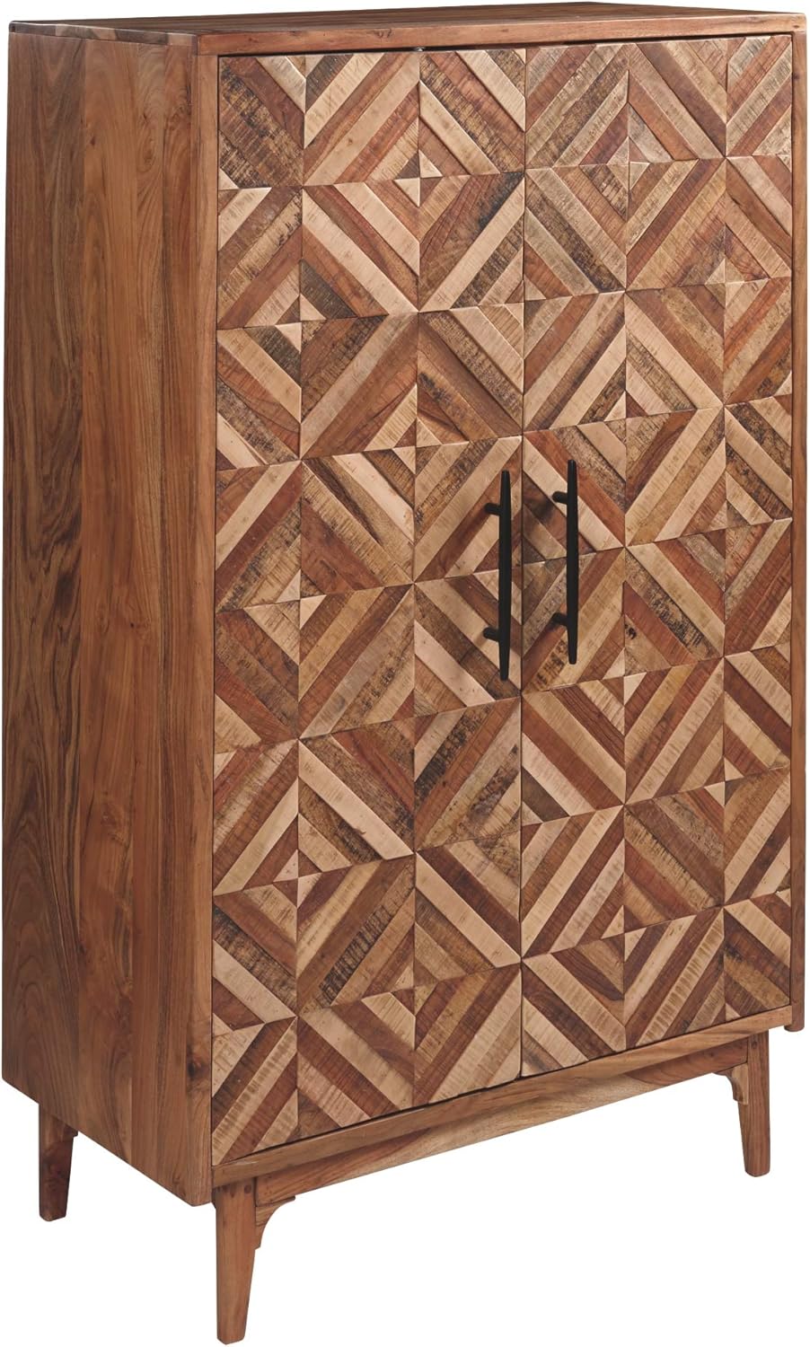 Brown 2-Door Accent Cabinet Q331