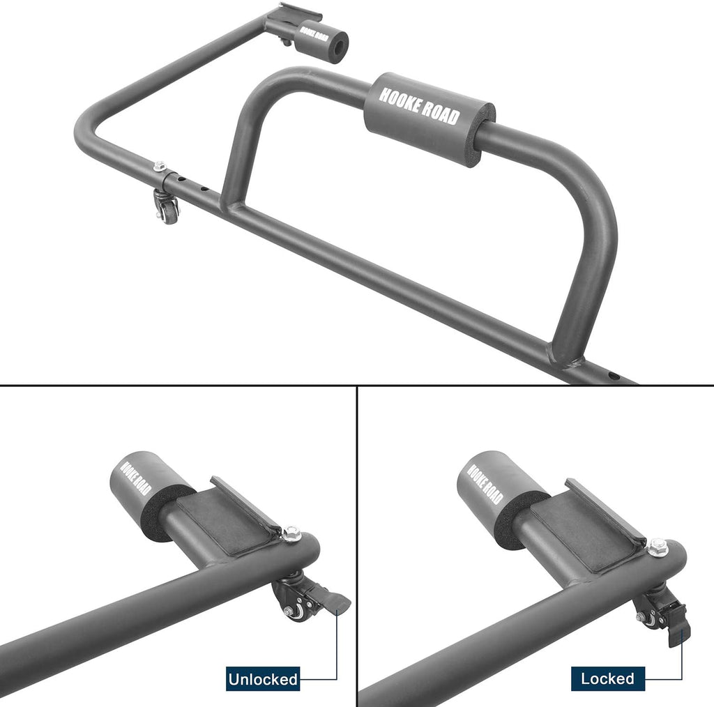 Hard Top Rack Carrier Storage Sliding Cart Bracket Q4557