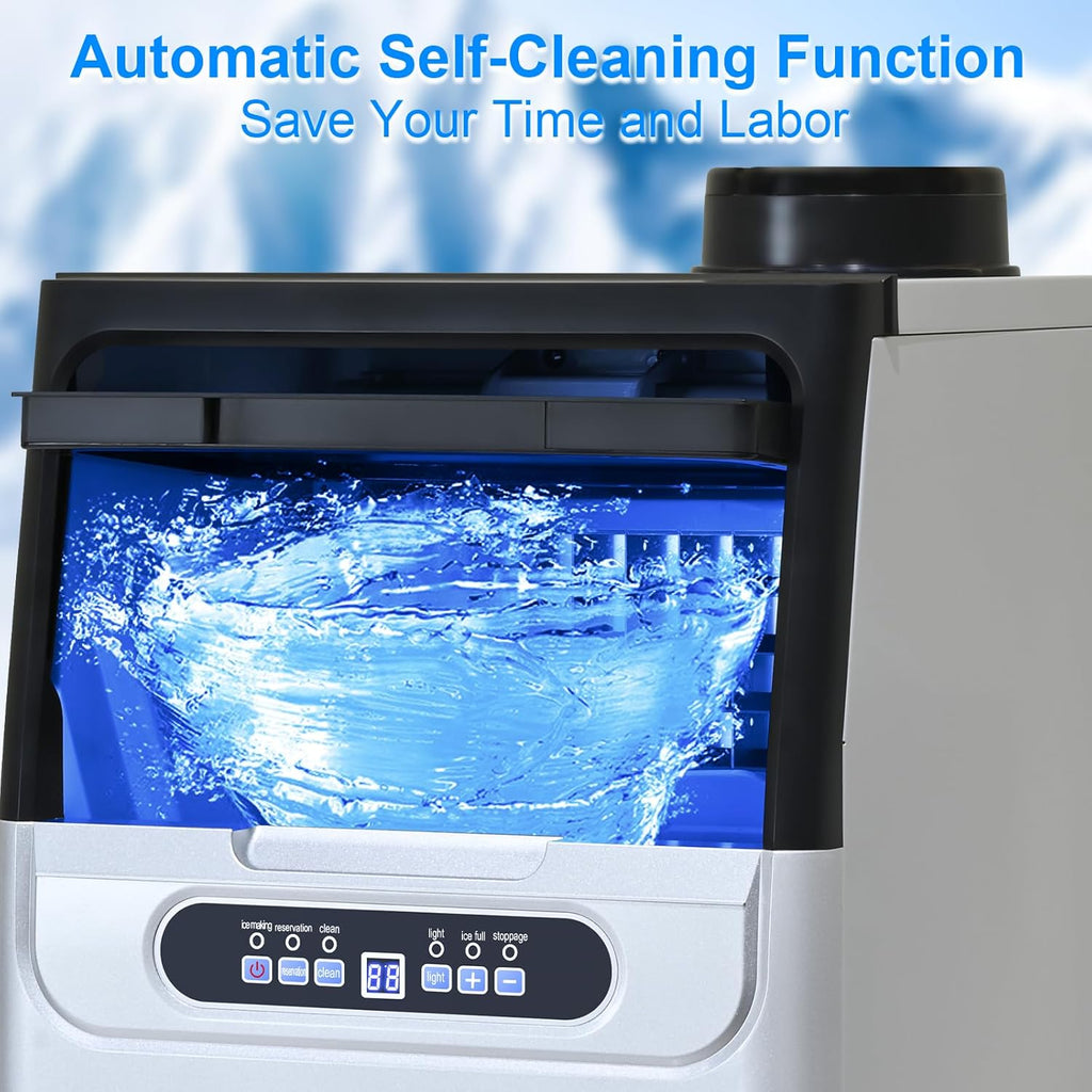 100Lbs/24H Ice Maker Machine with 20lbs Storage W941