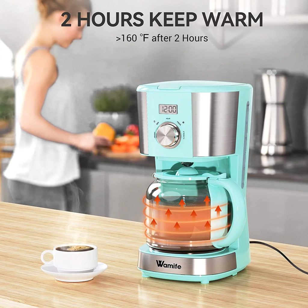 12-Cup Programmable Coffee Maker with Timer F14218