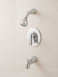 One Handle Tub and Shower Faucet in Polished Brass V903