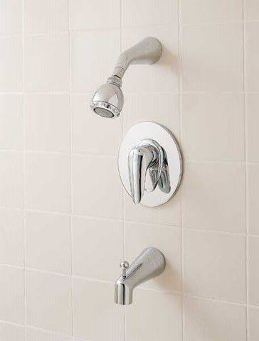 One Handle Tub and Shower Faucet in Polished Brass V903