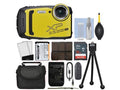 Yellow 16.4MP 4K Digital Camera I959
