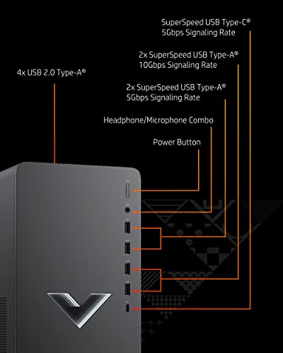 Gaming Desktop Computer, AMD Ryzen 3, 8 GB SDRAM, 256 GB SSD, Windows 11 Home A383521