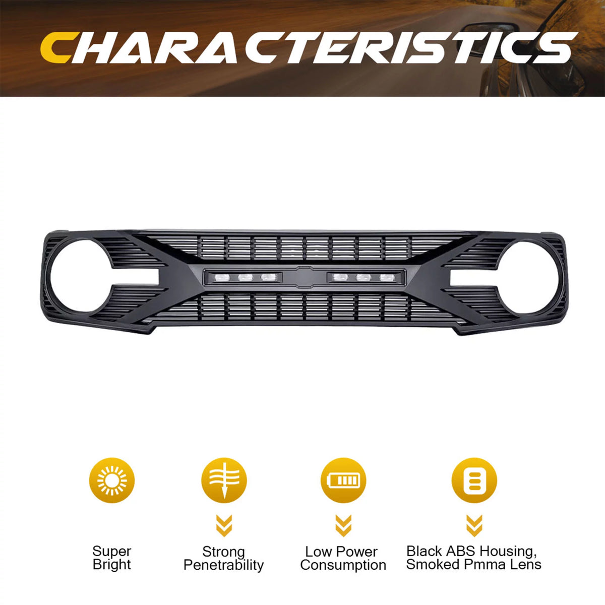 Grille with Lights B502227