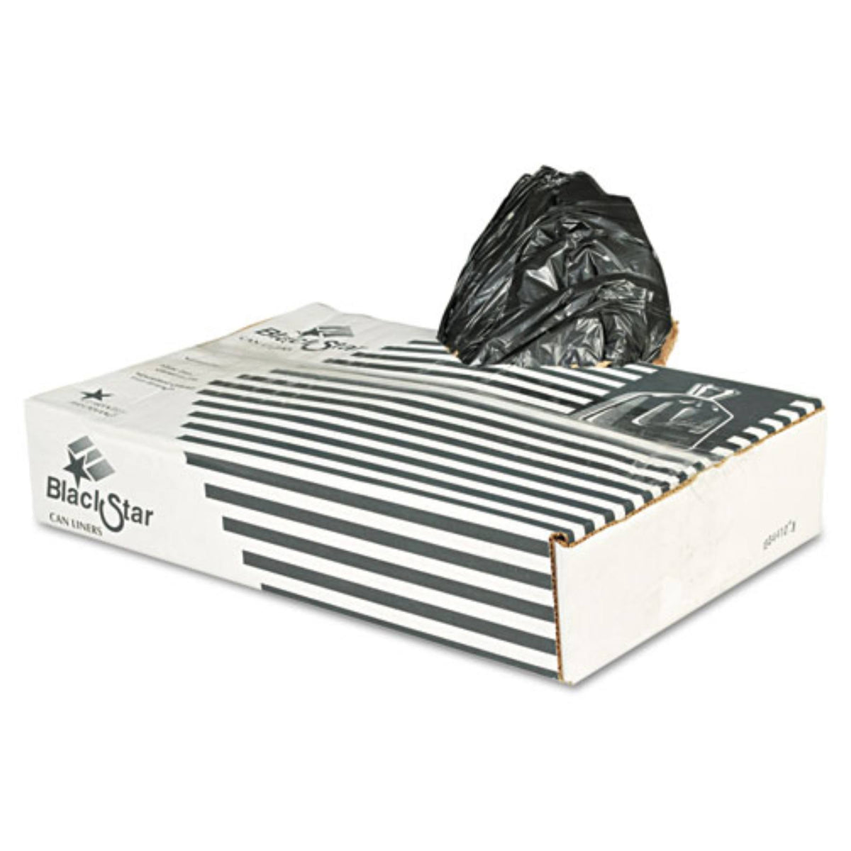 Black Plastic Sanitary Napkin Receptacle Liner Bag 1000 Carton L9511