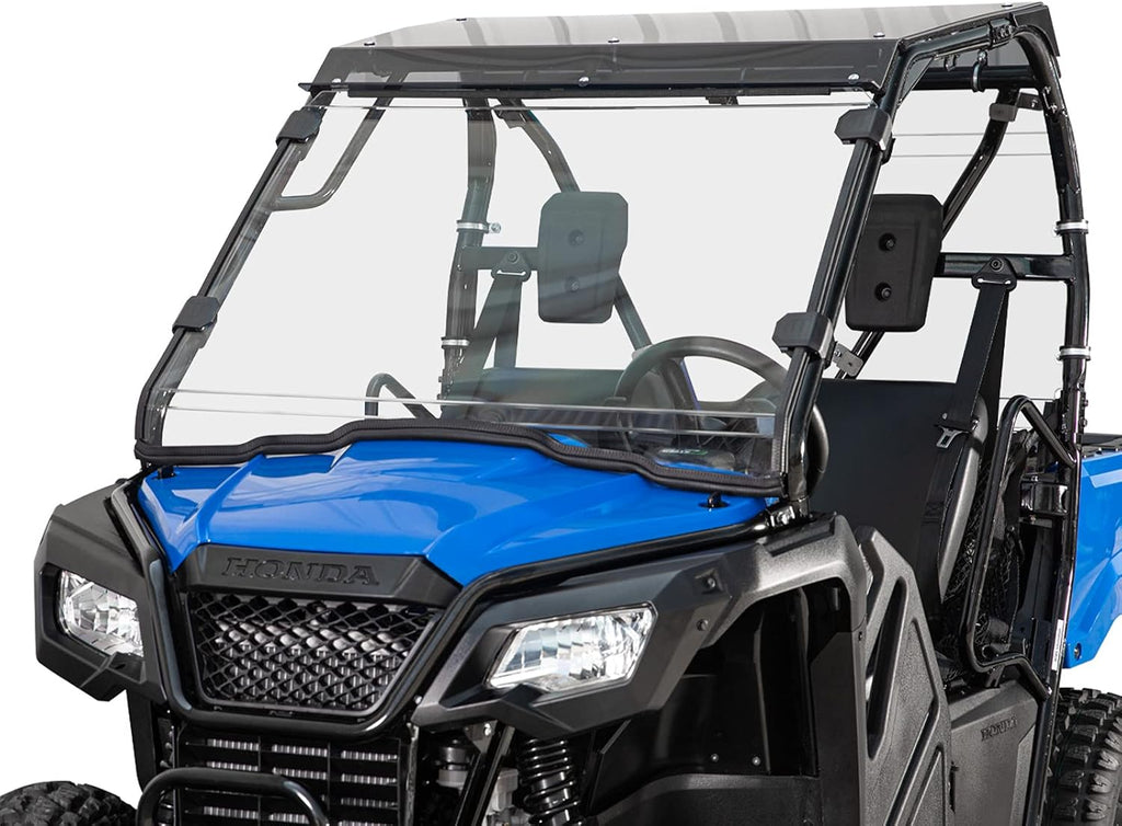 Heavy Duty Full Windshield 1/4 Thick Scratch Resistant Clear Polycarbonate B605
