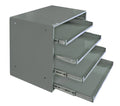 Gray 4 Drawer Cabinet Q782216