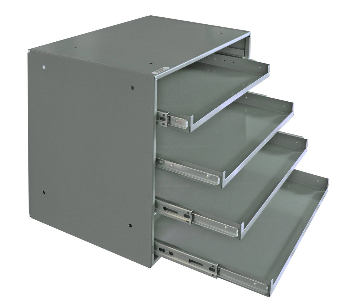 Gray 4 Drawer Cabinet Q782216