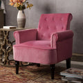 Rosewood Button Tufted Club Chair N844762