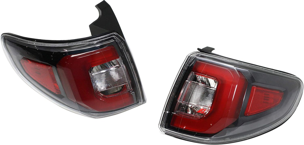 Tail Light Set of 2 Driver and Passenger Side Outer T394009