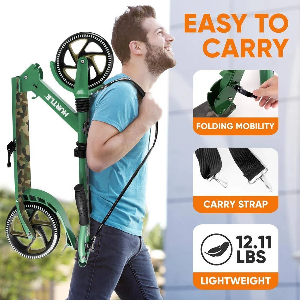 Camouflage 2 Wheel Folding Kick Scooter B8400