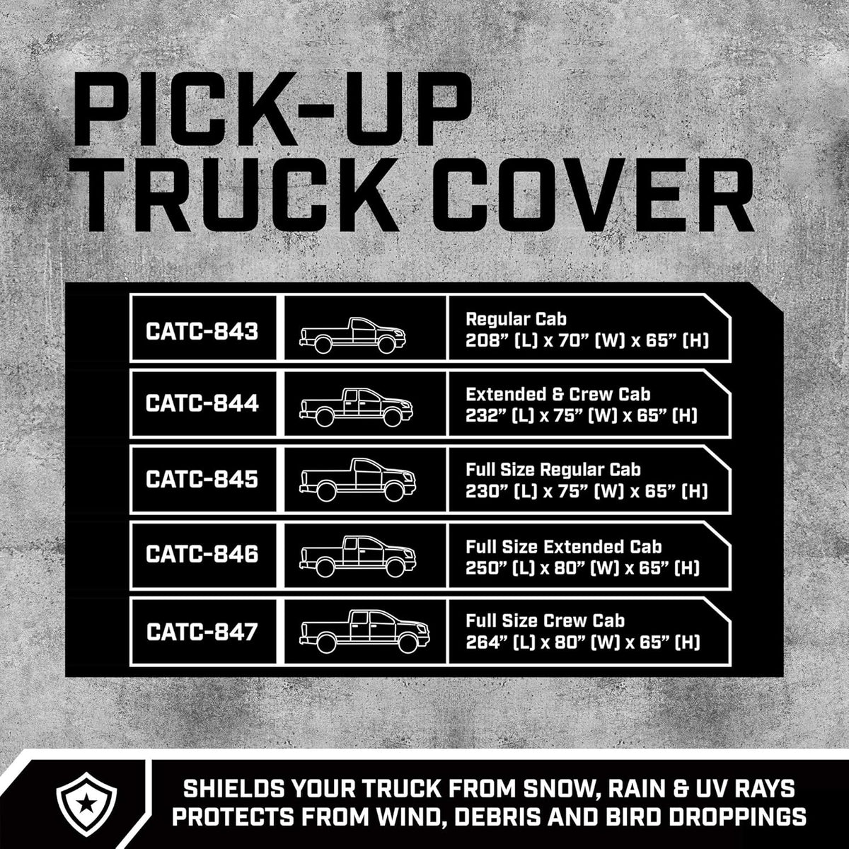 Waterproof All Weather Outdoor Car Cover T767
