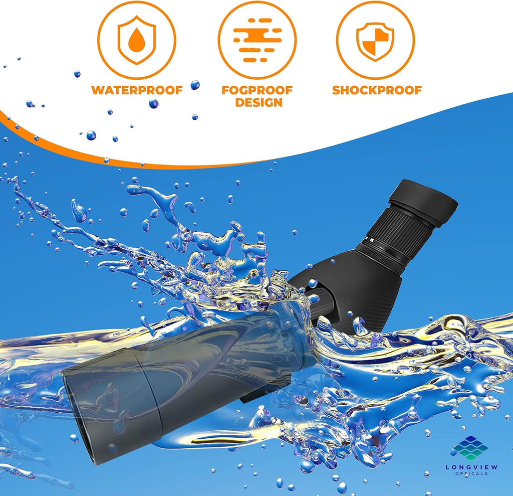 25-75x75 High Definition Spotting Scope with Tripod and Adapter I8229
