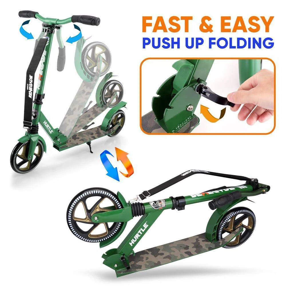 Camouflage 2 Wheel Folding Kick Scooter B8400