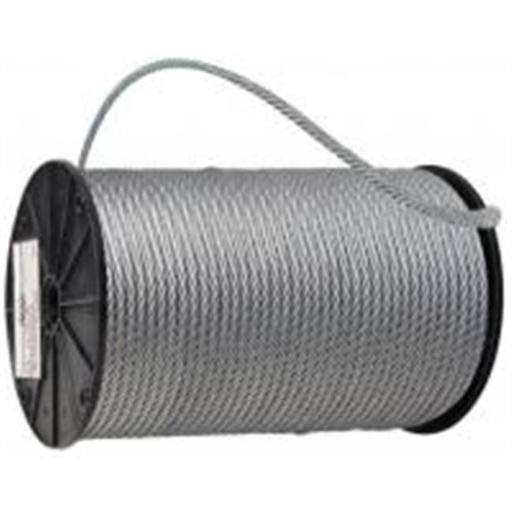 Galvanized Aircraft Cable 0.18 in. x 250 ft. H48214
