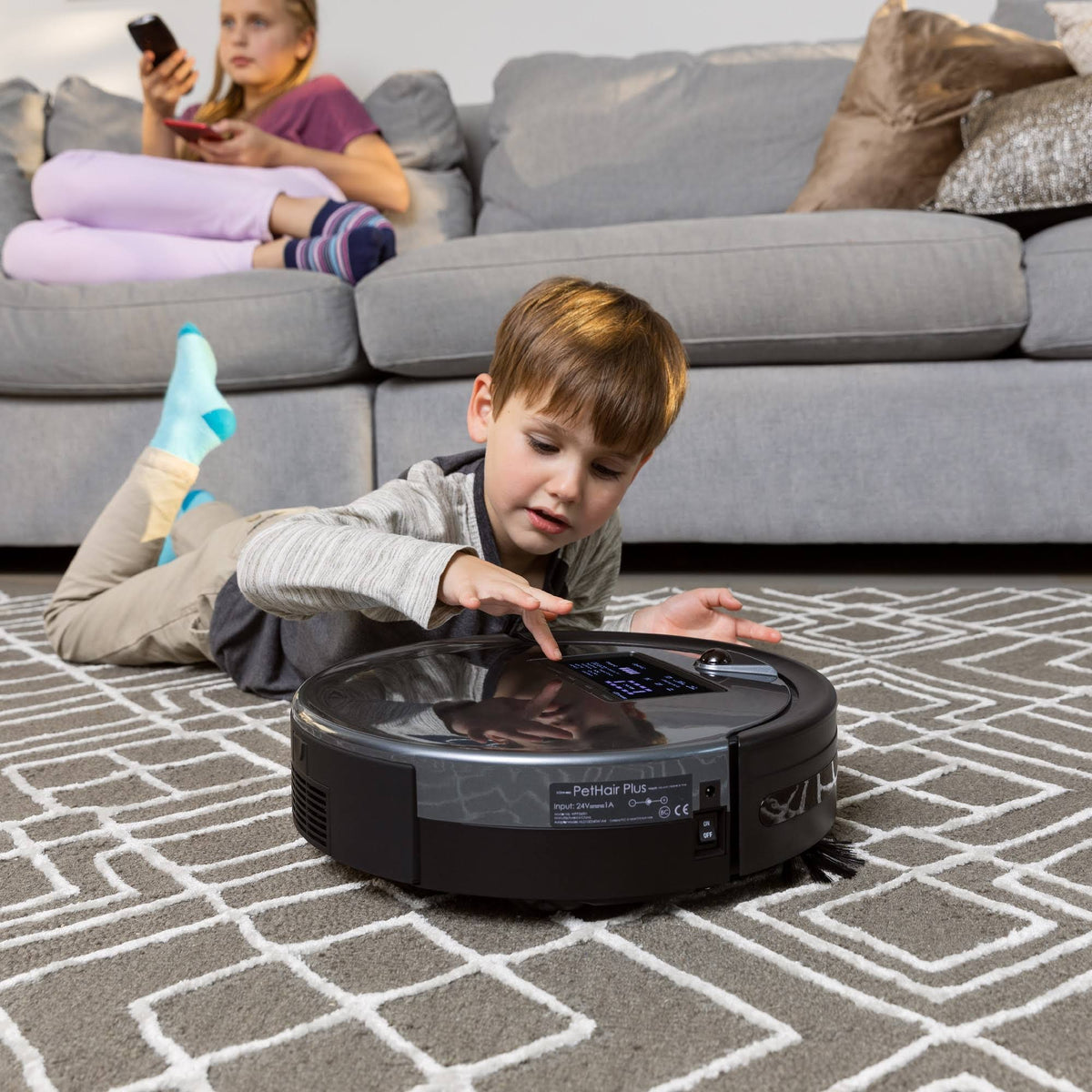 Charcoal Wet/Dry Robotic Vacuum U4398