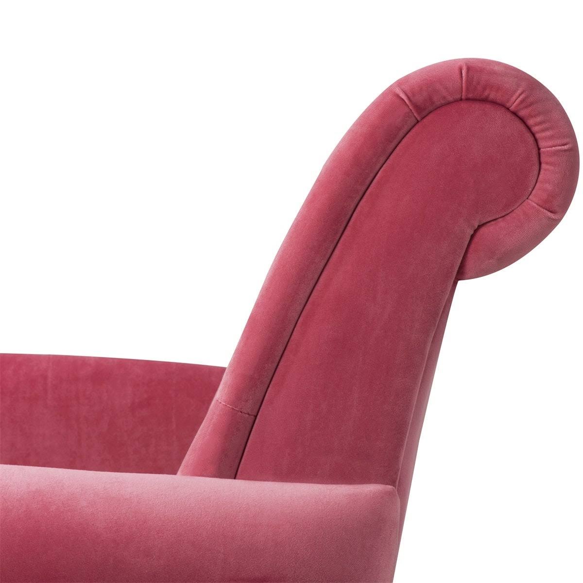 Rosewood Button Tufted Club Chair N844762