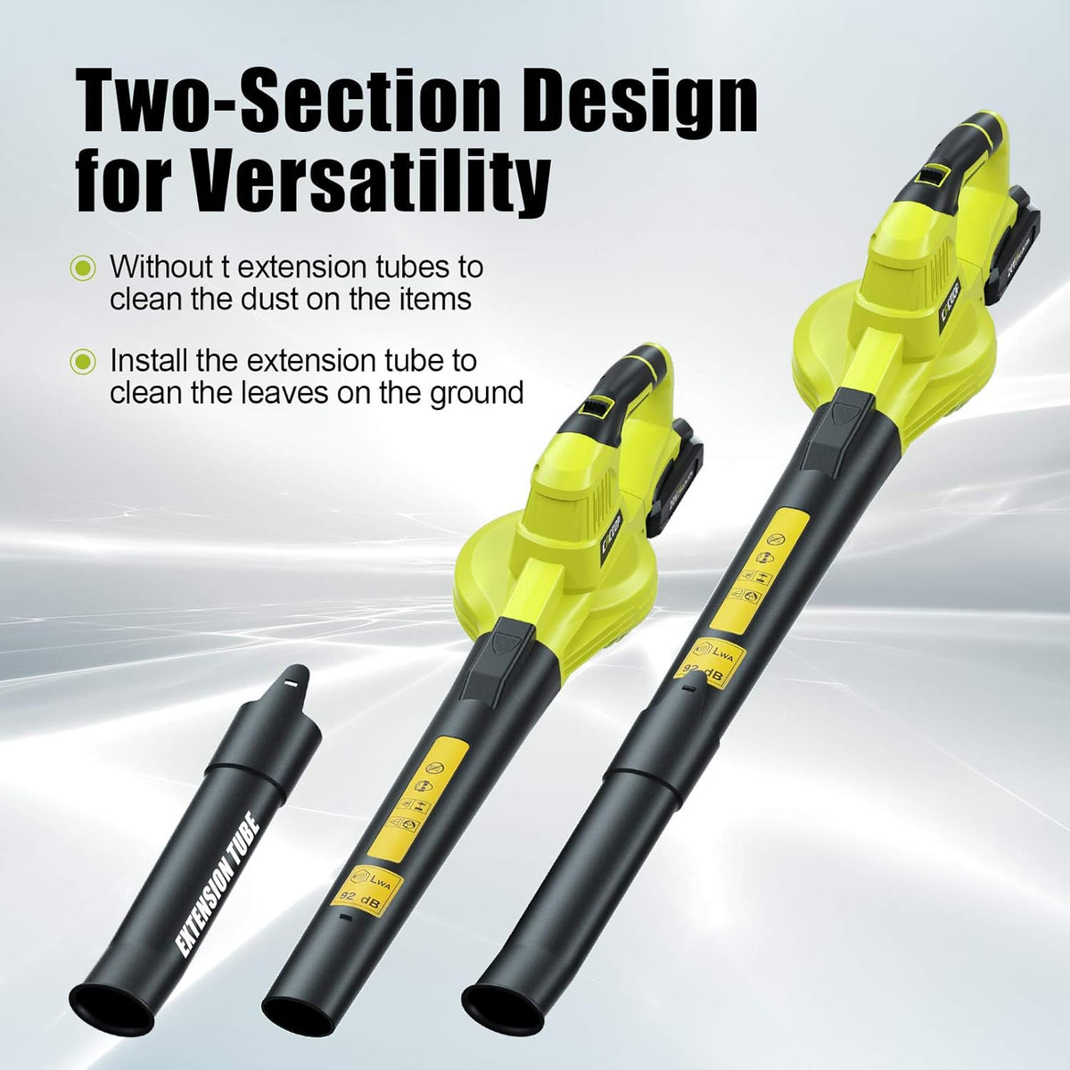 Cordless Leaf Blower with Battery Q540082