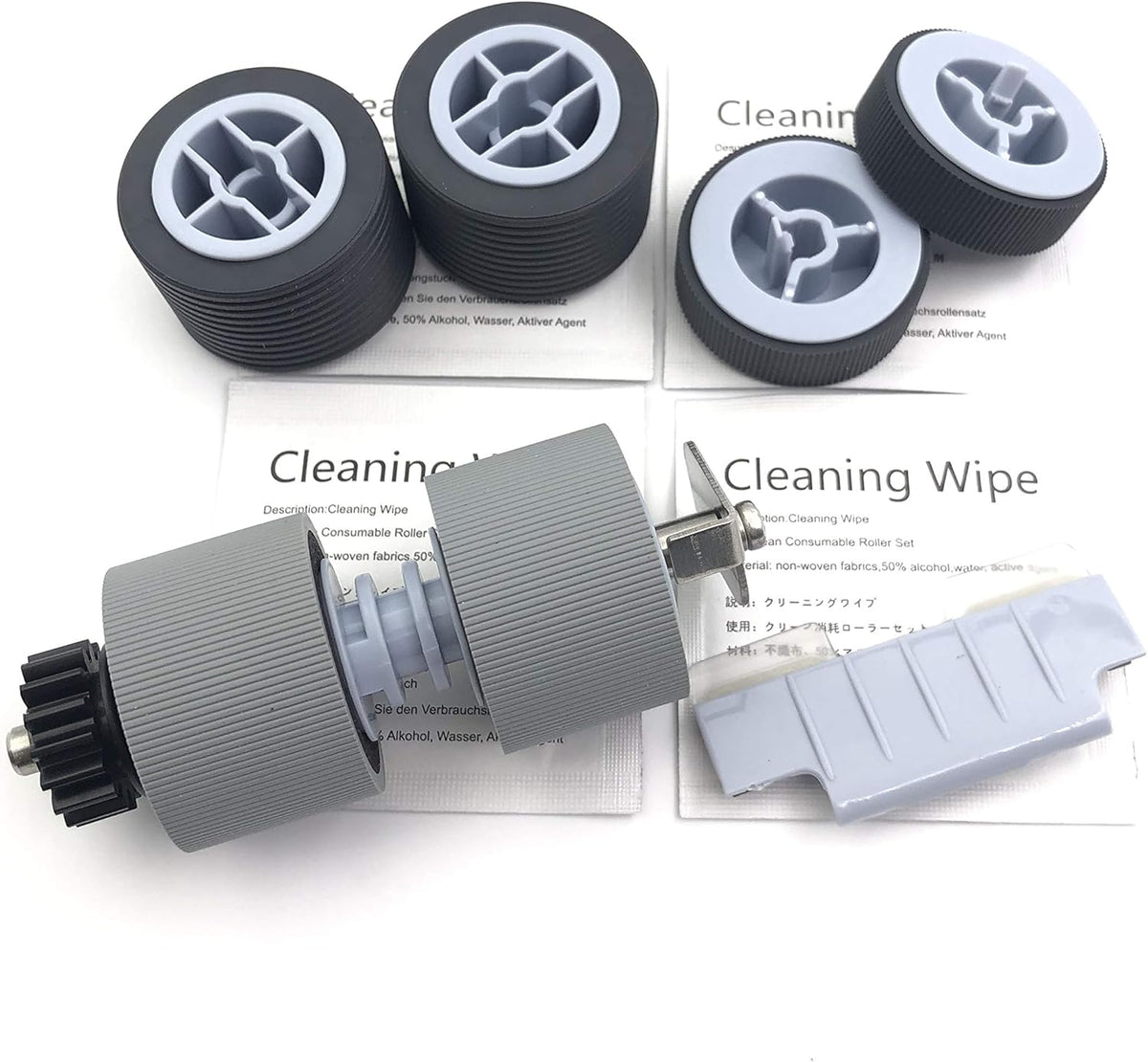 Pick Roller Set Separator Roller Set Brake Roller Separation Pad W55649