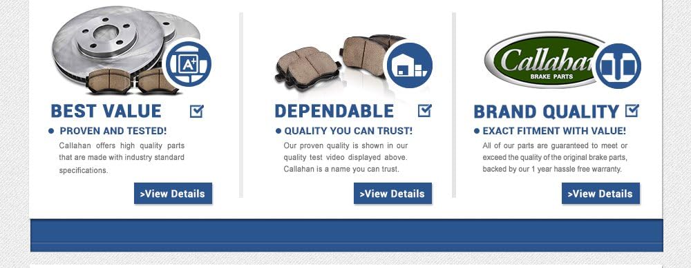 Ceramic Brake Pads with Rubber Shims and Hardware Z943
