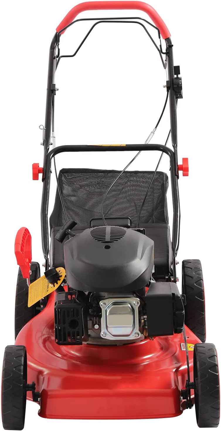4-Stroke 173CC Self-Propelled Gas Powered Lawn Mower Q7333