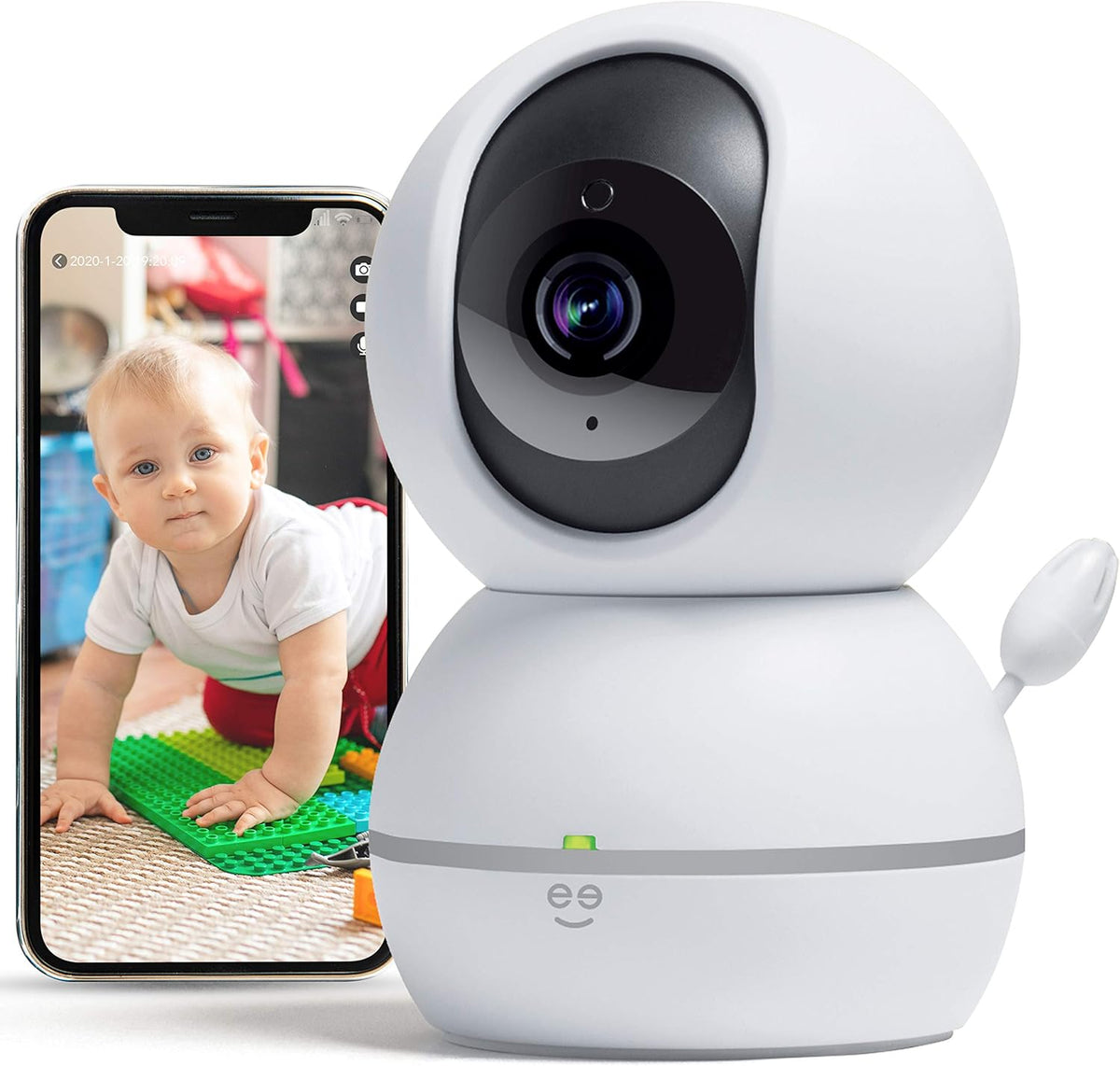 Smart Home Pet and Baby Monitor with Camera C450005