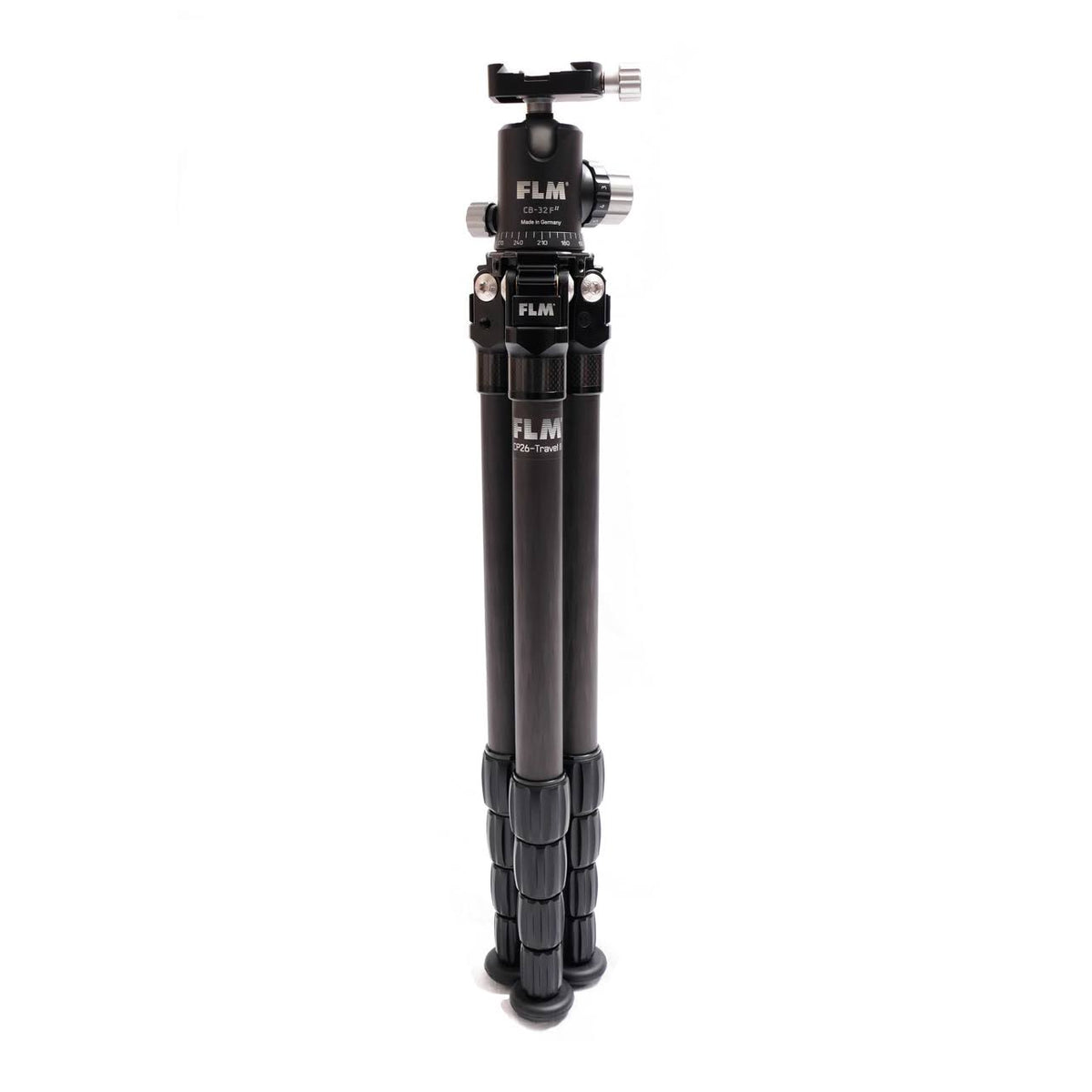 Carbon Fiber 5-Section Tripod with Ball Head and Quick Release Clamp D205