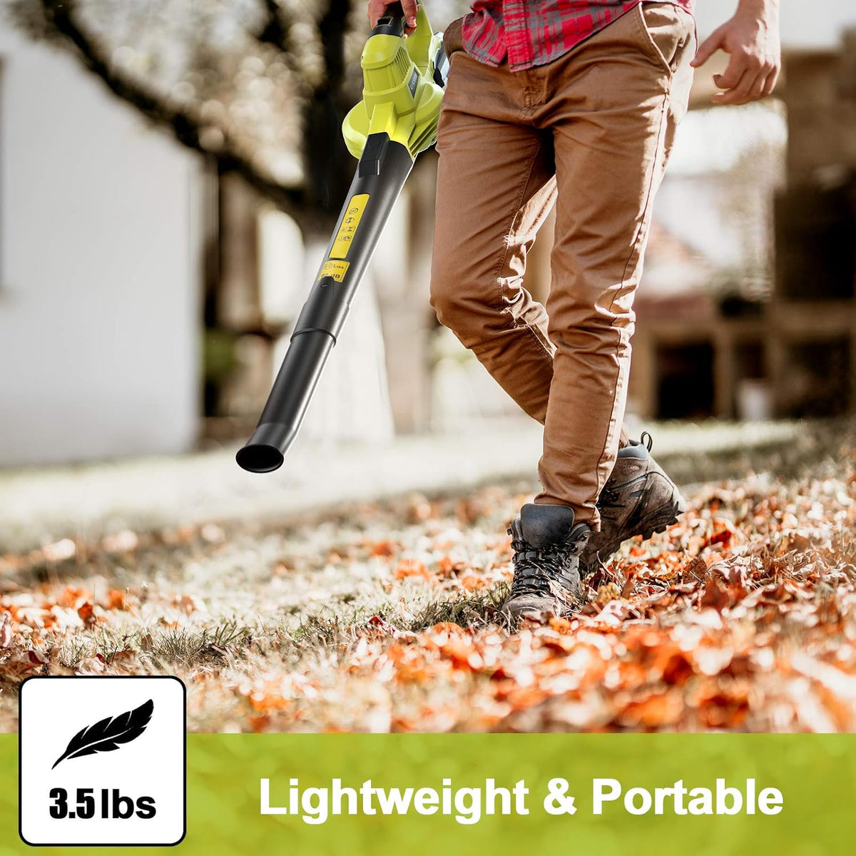 Cordless Leaf Blower with Battery Q540082
