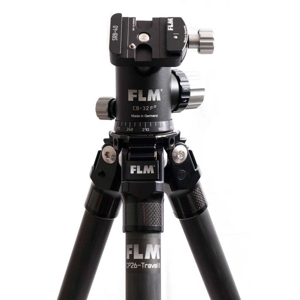 Carbon Fiber 5-Section Tripod with Ball Head and Quick Release Clamp D205