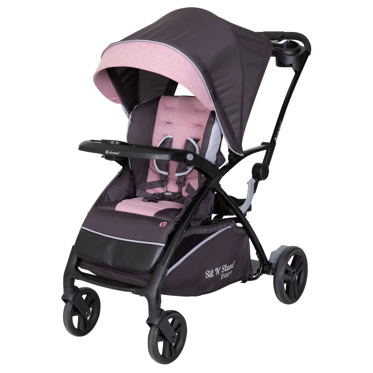Pink 5-in-1 Stroller J789