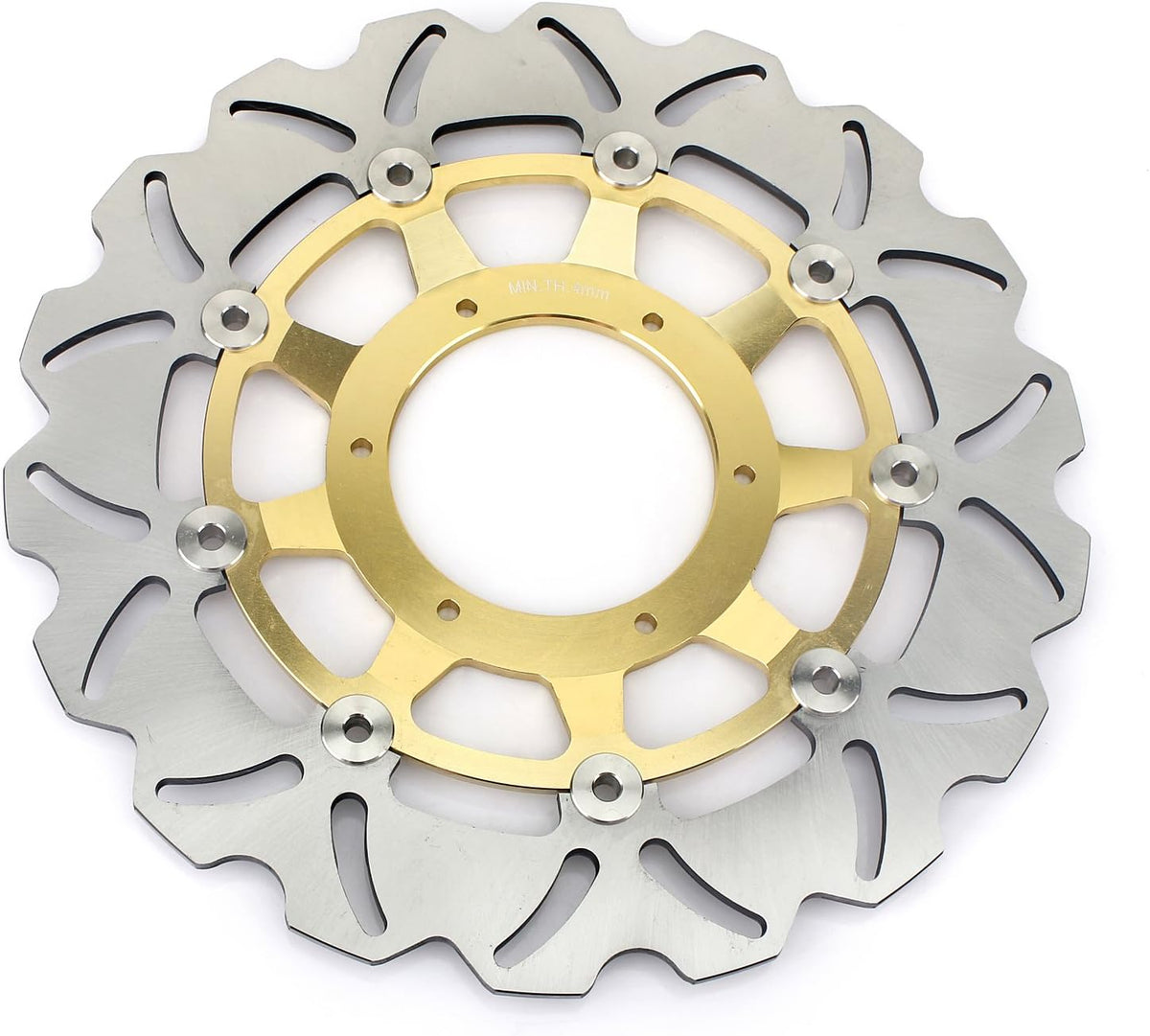 Front Rear Brake Discs Rotors and Pads for Honda CBR 600 RR 2007-2019 Gold Set K663