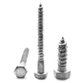 Hex Lag Screw Low Carbon Steel Hot Dip Galvanized K388929
