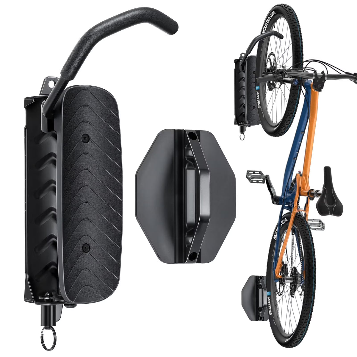 Rotating Bike Hanger Wall Mount Bike Rack, 66 lbs Capacity M71140