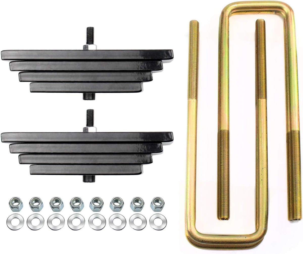 2"/1.5" Leveling Lift Kit for Early 1999 Ford F250 F350 Super Duty 4X4 with Blocks E7746